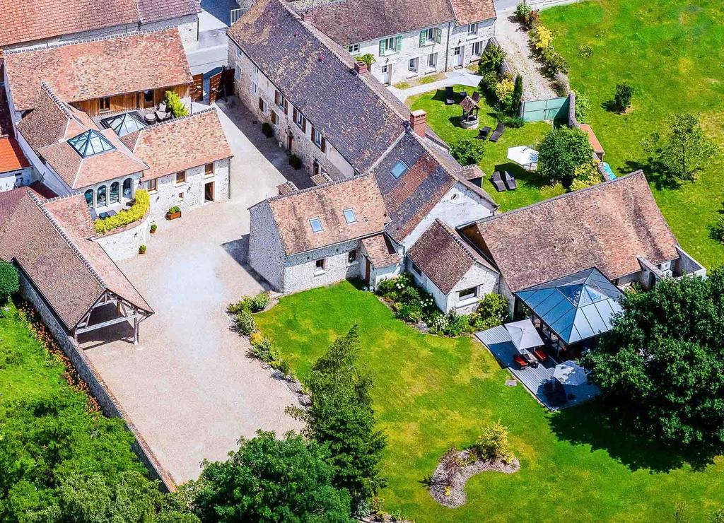 Le Clos Des Vignes Neuville-Bosc Buitenkant foto